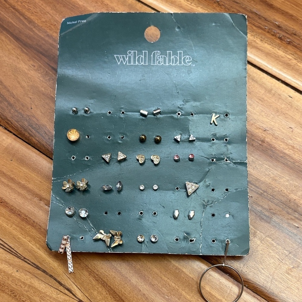 Wild Fable Mixed Metal Stud Earring Collection